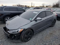 Salvage cars for sale at Hillsborough, NJ auction: 2018 Hyundai Elantra SEL