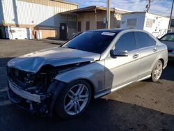 Mercedes-Benz salvage cars for sale: 2013 Mercedes-Benz C 300 4matic