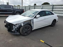 Salvage cars for sale from Copart Miami, FL: 2022 Hyundai Elantra SEL