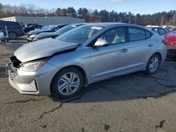 Salvage cars for sale at Exeter, RI auction: 2020 Hyundai Elantra SEL