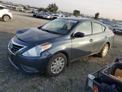 Salvage cars for sale at Antelope, CA auction: 2016 Nissan Versa S