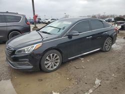 Salvage cars for sale at Indianapolis, IN auction: 2015 Hyundai Sonata Sport