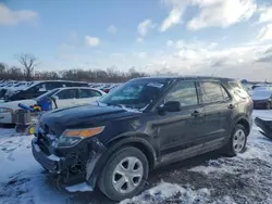 2013 Ford Explorer Police Interceptor en venta en Des Moines, IA