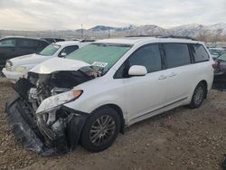 Salvage cars for sale at Magna, UT auction: 2016 Toyota Sienna XLE