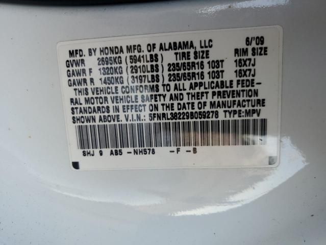 2009 Honda Odyssey LX