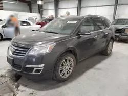 Salvage cars for sale at Greenwood, NE auction: 2015 Chevrolet Traverse LT