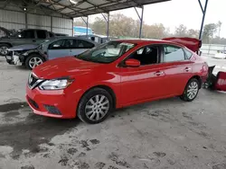 Nissan Sentra s Vehiculos salvage en venta: 2017 Nissan Sentra S