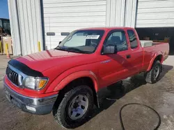 Toyota Vehiculos salvage en venta: 2002 Toyota Tacoma Xtracab