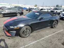 Salvage cars for sale at Van Nuys, CA auction: 2021 Ford Mustang