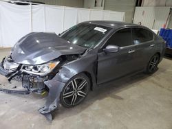 Salvage cars for sale at Lufkin, TX auction: 2017 Honda Accord Sport