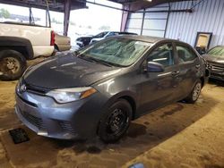 Salvage cars for sale at American Canyon, CA auction: 2016 Toyota Corolla L