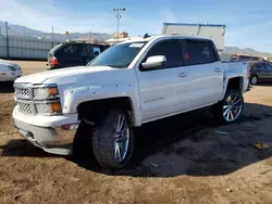 Chevrolet salvage cars for sale: 2015 Chevrolet Silverado K1500 LT