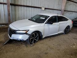 Honda Accord salvage cars for sale: 2022 Honda Accord Sport