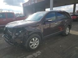 Salvage cars for sale at Fort Wayne, IN auction: 2013 KIA Sorento LX