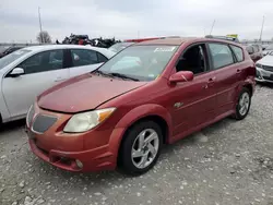 Pontiac salvage cars for sale: 2006 Pontiac Vibe