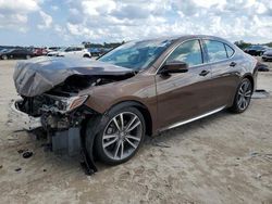 Acura tlx salvage cars for sale: 2020 Acura TLX Technology