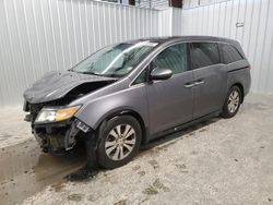 Salvage cars for sale from Copart Gastonia, NC: 2015 Honda Odyssey EXL