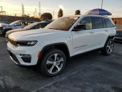 Salvage cars for sale from Copart Wilmington, CA: 2023 Jeep Grand Cherokee Limited 4XE