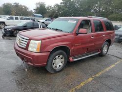 Cadillac salvage cars for sale: 2002 Cadillac Escalade Luxury