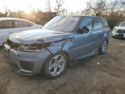 Land Rover salvage cars for sale: 2018 Land Rover Range Rover Sport HSE