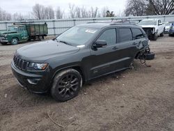 Salvage cars for sale from Copart Davison, MI: 2017 Jeep Grand Cherokee Limited