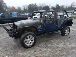 Salvage cars for sale at Madisonville, TN auction: 2010 Jeep Wrangler Unlimited Sport