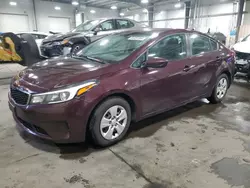 Salvage cars for sale at Ham Lake, MN auction: 2018 KIA Forte LX