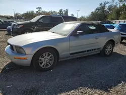 Salvage cars for sale at Riverview, FL auction: 2007 Ford Mustang