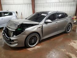 Salvage cars for sale at Lansing, MI auction: 2016 KIA Optima EX