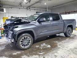 Salvage cars for sale at Candia, NH auction: 2024 Toyota Tundra Crewmax Limited