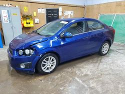 Salvage cars for sale from Copart Kincheloe, MI: 2013 Chevrolet Sonic LT