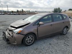 Salvage cars for sale at Mentone, CA auction: 2016 Toyota Prius V