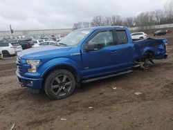 Ford salvage cars for sale: 2016 Ford F150 Super Cab