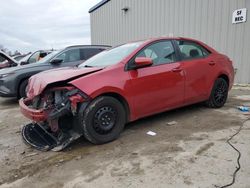 Salvage cars for sale at Franklin, WI auction: 2015 Toyota Corolla L