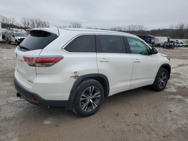 2016 Toyota Highlander XLE