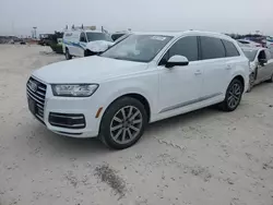 Salvage cars for sale at Indianapolis, IN auction: 2019 Audi Q7 Premium Plus