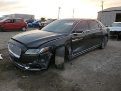 Salvage cars for sale at Chicago Heights, IL auction: 2017 Lincoln Continental Reserve