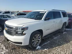 Salvage SUVs for sale at auction: 2018 Chevrolet Suburban K1500 LT