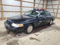 Salvage cars for sale from Copart Columbia Station, OH: 2003 Ford Crown Victoria Police Interceptor