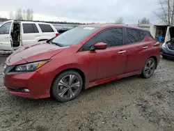 Nissan salvage cars for sale: 2022 Nissan Leaf SV