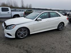 Salvage cars for sale at Arlington, WA auction: 2014 Mercedes-Benz E 350 4matic