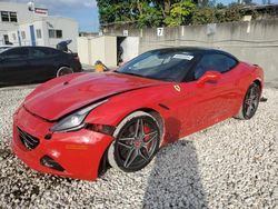 Salvage cars for sale at Opa Locka, FL auction: 2015 Ferrari California T