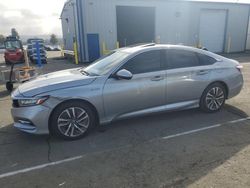 Salvage cars for sale from Copart Vallejo, CA: 2020 Honda Accord Hybrid EXL