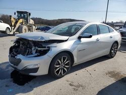 Salvage cars for sale at Lebanon, TN auction: 2022 Chevrolet Malibu RS