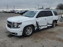 Salvage cars for sale at Oklahoma City, OK auction: 2019 Chevrolet Tahoe K1500 LT