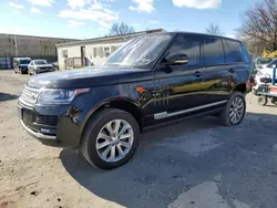 Land Rover salvage cars for sale: 2016 Land Rover Range Rover HSE