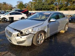 Volvo s60 t5 salvage cars for sale: 2012 Volvo S60 T5