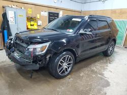 Salvage cars for sale at Kincheloe, MI auction: 2016 Ford Explorer Sport