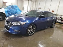 Salvage cars for sale from Copart Madisonville, TN: 2017 Nissan Maxima 3.5S