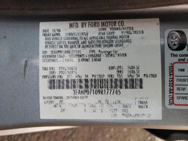 2009 Ford Fusion SE